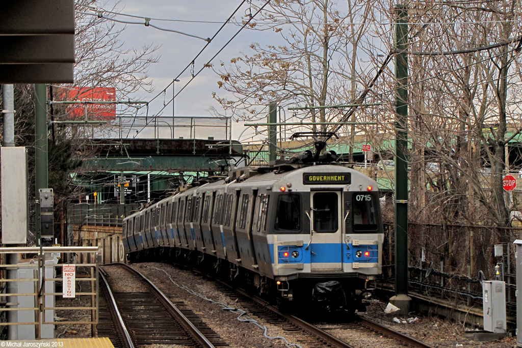 Siemens MBTA East Boston Type 5 #0715