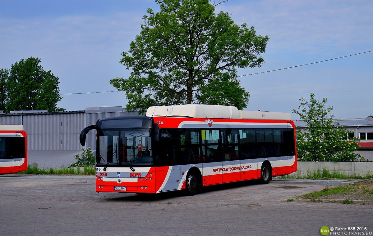 Solbus SM12 Hybrid CNG #024