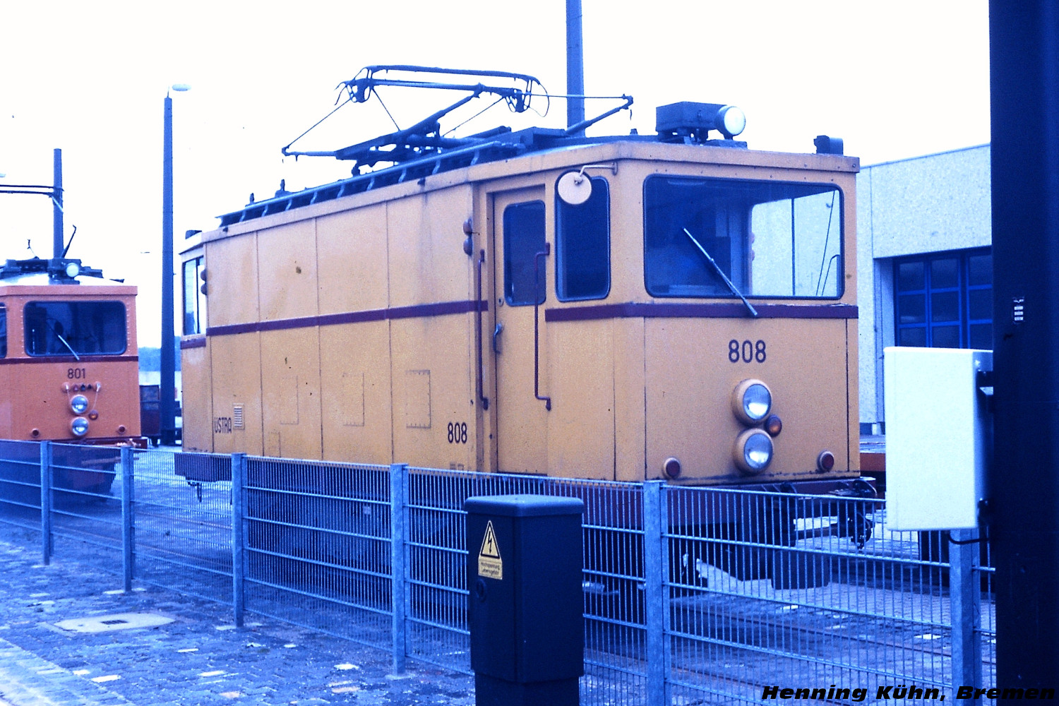 Schörling Schienenschleifwagen #808